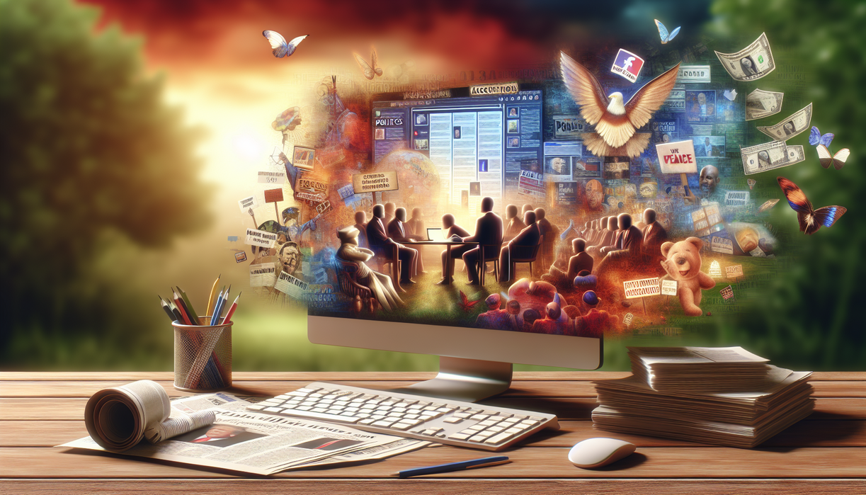 "Kontroversi PSI dan tuduhan hoaks era digital dalam dinamika politik saat ini."